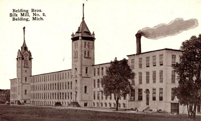 Belding - Vintage Postcard (newer photo)